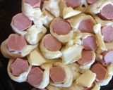 Foto del paso 14 de la receta: Flor de salchichas con queso