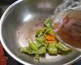 A picture of step 3 of Capsicum Stew.
