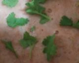 A picture of step 1 of Methi matar malai.