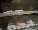 Foto langkah ke 6 dari resep Soes coklat fla macha chesse strawberry.