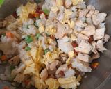Foto del paso 5 de la receta: Arroz frito con pollo