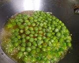 A picture of step 2 of Methi mix sabji.