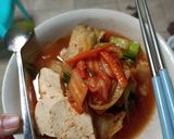 Foto langkah ke 4 dari resep Kimchi jjigae.