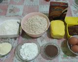 Foto langkah ke 1 dari resep Choco oat cookies.
