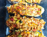 Foto del paso 3 de la receta: Berenjenas rellenas de verduras y soja texturizada