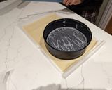 A picture of step 17 of Red kuri squash pie made from homemade puree.