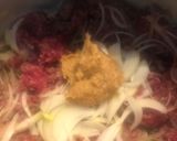 A picture of step 1 of Mince meat 🥩 for filling.