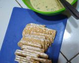 Foto langkah ke 1 dari resep Tempe mendoan bumbu racik tempe.