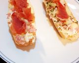 Une image de l'étape 6 de Brushettas jambon fromage #juillet.