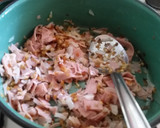 Foto del paso 3 de la receta: Sopa de Espinacas, queso y jamón