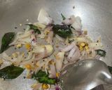 A picture of step 1 of Veggies loaded Rava Upma.