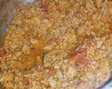 A picture of step 3 of Qeema Aloo!.