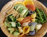 Hình bước làm 2 của món Salad Nui Gà freestyle 🥗