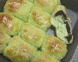 Foto langkah ke 5 dari resep Roti Sobek Pandan (No Ulen) dijamin empukkk.