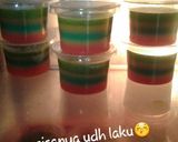 Foto langkah ke 5 dari resep Puding Rainbow endess😋.