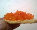 Foto del paso 6 de la receta: Caviar de trucha. Patagonia pura y dura.