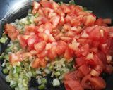 Foto del paso 4 de la receta Arroz con setas y marisco