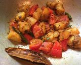 A picture of step 5 of Raw Jackfruit Curry.