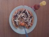 Pizza Magic com Beef Teriyaki and Cheese ala Evi