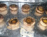 Foto del paso 3 de la receta Setas Portobello rellenas de chorizo y queso a modo de croquetas