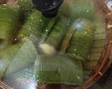 Foto langkah ke 3 dari resep Kue Putu Bambu.