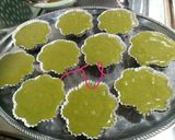 Foto langkah ke 4 dari resep Bolu Kukus Pandan eggless.