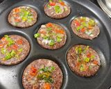 A picture of step 5 of Whole Ragi Mini Uttapa.