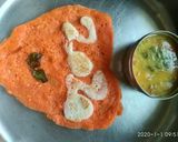 A picture of step 3 of Carrot dosa.