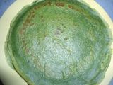 Crepes de espinaca