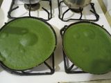 Crepes de espinaca