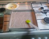 Foto langkah ke 1 dari resep Rainbow Roll Cake.