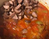 A picture of step 13 of Hungarian Vegetable stew (Lecsó).