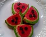 A picture of step 5 of Water Melon Cookies.