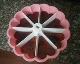Hình bước làm 1 của món Thạch hoa anh đào Nhật Bản(Thạch sukura)