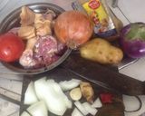 Hình bước làm 1 của món Carri gà 