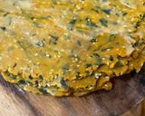 A picture of step 4 of Methi mathri.