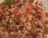 Foto del paso 3 de la receta: Arroz con pollo y salsa de soja