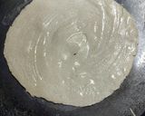 A picture of step 2 of Bajre ki roti.