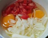 รูปขั้นตอนการทำที่ 1 ของ เทนชิงฮัน (天津飯)
