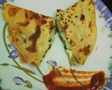 A picture of step 7 of Instant Mughlai paratha.