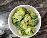 A picture of step 1 of Broccoli sauce paneer.