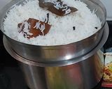 A picture of step 2 of Vegetable Dum Biryani.