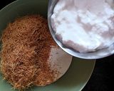 A picture of step 2 of Semolina and Vermicelli idli.