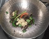 A picture of step 4 of Pakhala bhat.
