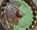 Foto langkah ke 9 dari resep Marmer Cake Pandan Cokelat.
