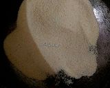 A picture of step 2 of Banana sheera.