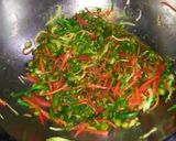 A picture of step 5 of Chinese fried rice.