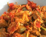 Foto langkah ke 3 dari resep Balado Teri dan Terong.