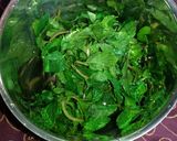 A picture of step 1 of Pudina Sharbat.