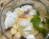 A picture of step 1 of Babugosha (Indian Pear 🍐) Lassi.